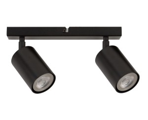 Reflektory sufitowe led czarne ZOOM 2 33310