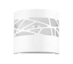 Lampa kinkiet metalowy biały MODUŁ FREZ 31084