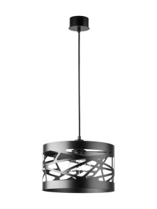 Lampa wisząca metalowa czarna MODUŁ FREZ M 31074