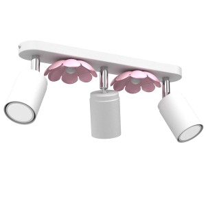 Lampa sufitowa Flower white/pink  3877