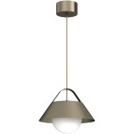 Lampa wisząca Funda titanium/natural wood 1xE27  /  4212