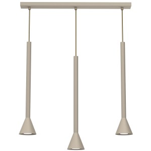 Lampa wisząca Mazzo beige 3xGU10 /  4476