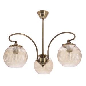 Lampa sufitowa TORES stare złoto 3x60W E27 /  33-48301