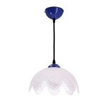 Lampa wisząca COLORI chabrowa 1x60W E27 /  31-47953