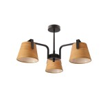 Milbury lampa sufitowa plafon 3x40W E14 /  33-44525