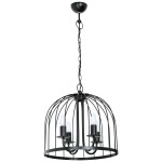 Lampa wisząca Coco black 4xE14 / 7292