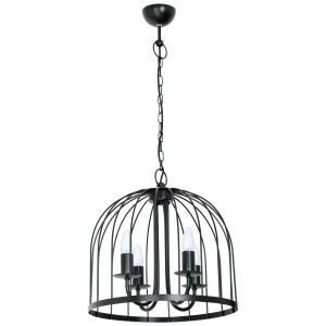 Lampa wisząca Coco black 4xE14 / 7292