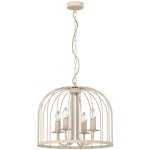 Lampa wisząca Coco beige 4xE14 / 7293