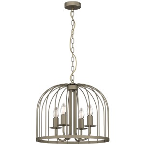 Lampa wisząca Coco titanium 4xE14 / 7295