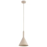 Lampa wisząca VELVET beżowy 1xE27  /  61682