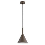Lampa wisząca VELVET metalik 1xE27  /  61681