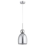 Lampa wisząca ZARINO silwer 1xE27  /  61684