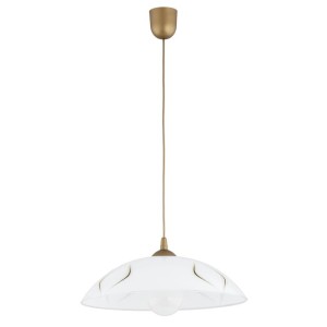 Lampa wisząca SANO GOLD 1xE27  / 61573