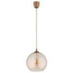 Lampa wisząca GERDA złota 1xE27  / 61661