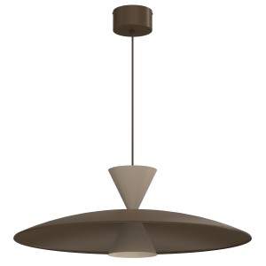 Lampa wisząca Mistic brown/beige 1xGX53 /  7988