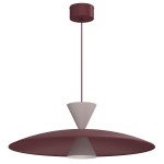 Lampa wisząca Mistic burgundy/cashmere 1xGX53 /  7989