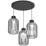 Lampa wisząca Galante black (glass: 2988) 3xE27 /  8001