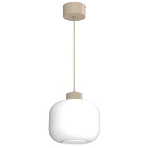Lampa wisząca Galante beige (glass: 2984) 1xE27 /  8002