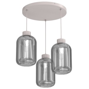 Lampa wisząca Galante cashmere (glass: 2988) 3xE27 /  8009