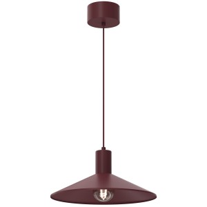 Lampa wisząca Nox burgundy 1xE27 /  8031