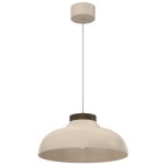 Lampa wisząca BASCA beige/brown 1xE27 / 8483