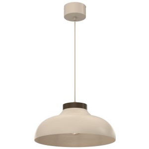 Lampa wisząca BASCA beige/brown 1xE27 / 8483