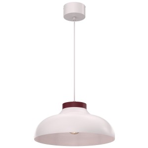 Lampa wisząca BASCA cashmere/burgundy 1xE27 / 8485