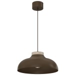 Lampa wisząca BASCA brown/beige 1xE27 / 8486