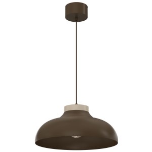 Lampa wisząca BASCA brown/beige 1xE27 / 8486