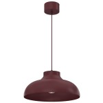 Lampa wisząca BASCA burgundy 1xE27 / 8488