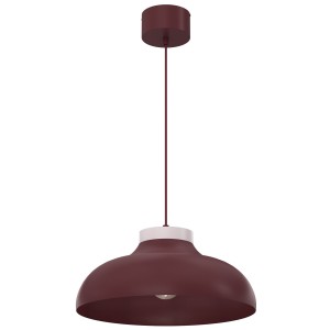 Lampa wisząca BASCA burgundy/cashmere 1xE27 / 8489