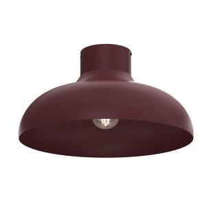 Lampa sufitowa BASCA burgundy 1xE27  /  8493