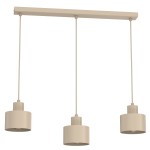 Lampa wisząca Parkla beige 3xE27 / 8790