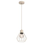 Lampa wisząca Parkla basket beige 1xE27 / 8845