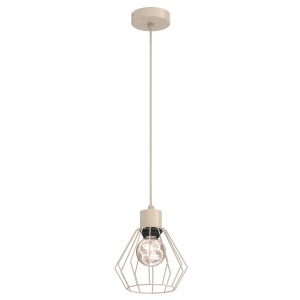 Lampa wisząca Parkla basket beige 1xE27 / 8845