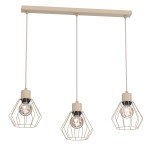 Lampa wisząca Parkla basket beige 3xE27 / 8847