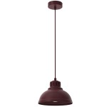 Lampa wisząca Sven burgundy dia 210 mm 1xE27 /  8881