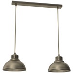 Lampa wisząca SVEN titanium gold 2xE27 / 8936