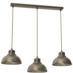 Lampa wisząca SVEN  titanium gold 3xE27 /  8937
