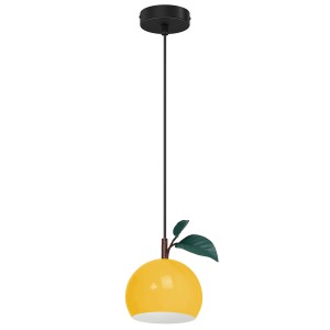 Lampa wisząca Apple yellow 1xE27 / 8940