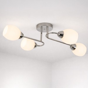 Lampa sufitowa KING CHROME 4xE27