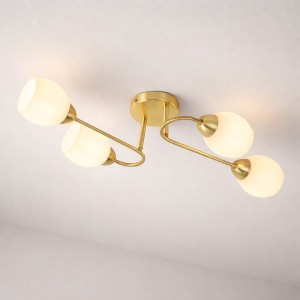 Lampa sufitowa KING GOLD 4xE27