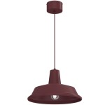 Lampa wisząca CLASS burgundy 1xE27 / 9266