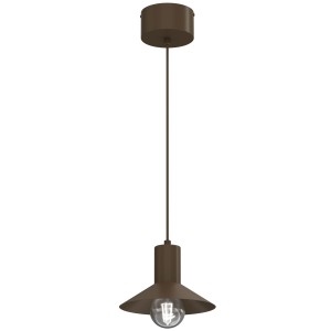 Lampa wisząca Nox brown 1xE27 /  9347