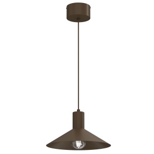 Lampa wisząca Nox brown 1xE27 /  9348
