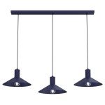Lampa wisząca Nox blue 3xE27 / 9545