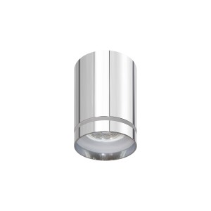 Tuba lampa sufitowa chromowy 1x15W GU10 7/11 z ringiem akrylowym