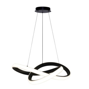 SPLOT lampa wisząca czarny 28W LED 3000, 4000, 6000K osłonka biała