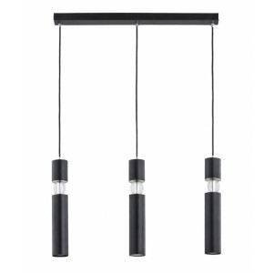 LAMPA WISZĄCA FOSTER CZARNA 3xE27 /  62658