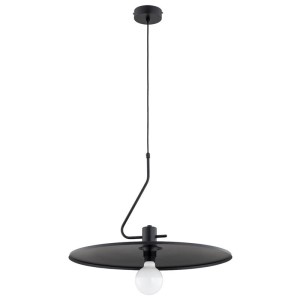 LAMPA WISZĄCA ALFA ANDORA CZARNA 1xE27 /  61574